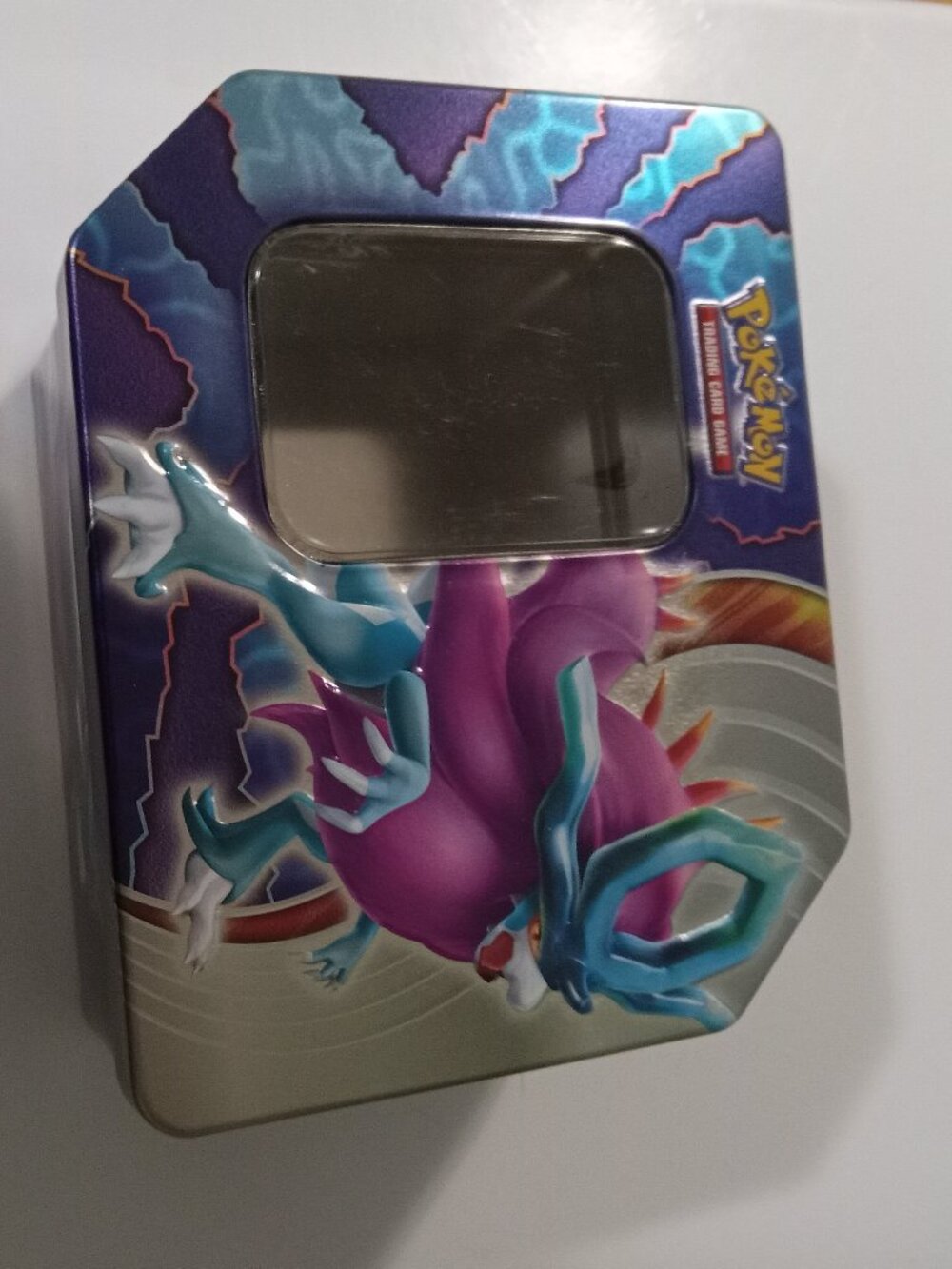 Pokémon TCG: Paradox Clash Tin (Walking Wake ex) EMPTY